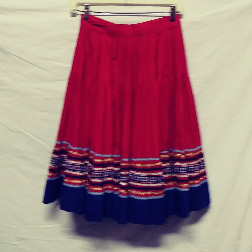 Midi Full Circle Skirt